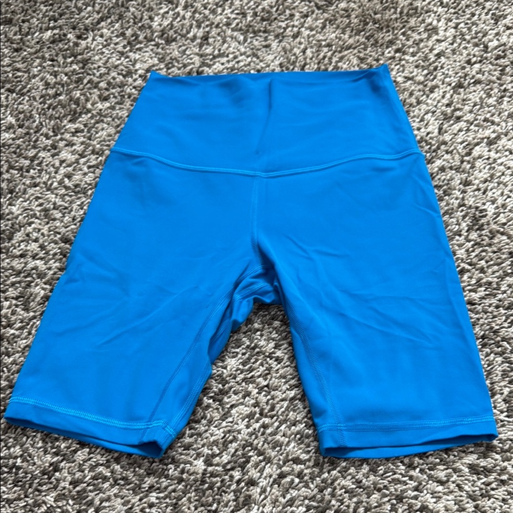 Lululemon Align Blue Women's High-Waisted Shorts